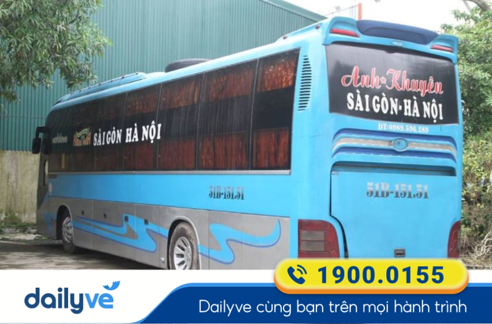 Nhà xe Anh Khuyên tuyến Sài Gòn đi Đà Nẵng
