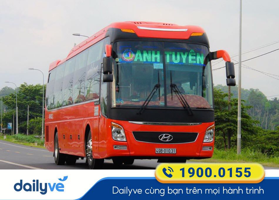 Nhà xe Anh Tuyên đi Đà Lạt từ Sài Gòn