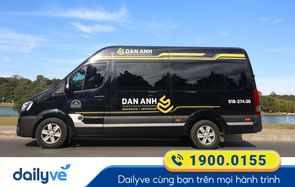 Nhà xe Đan Anh tuyến Đà Lạt Lâm Đồng đi Sài Gòn