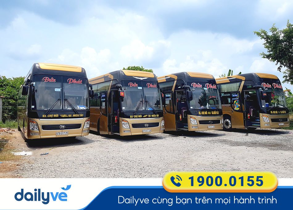 Nhà xe Đức Phát Sài Gòn - Chợ Mới An Giang