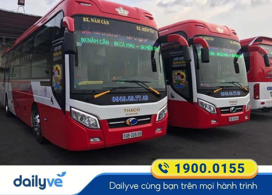 Nhà xe Giáp Diệp Sài Gòn - Cà Mau