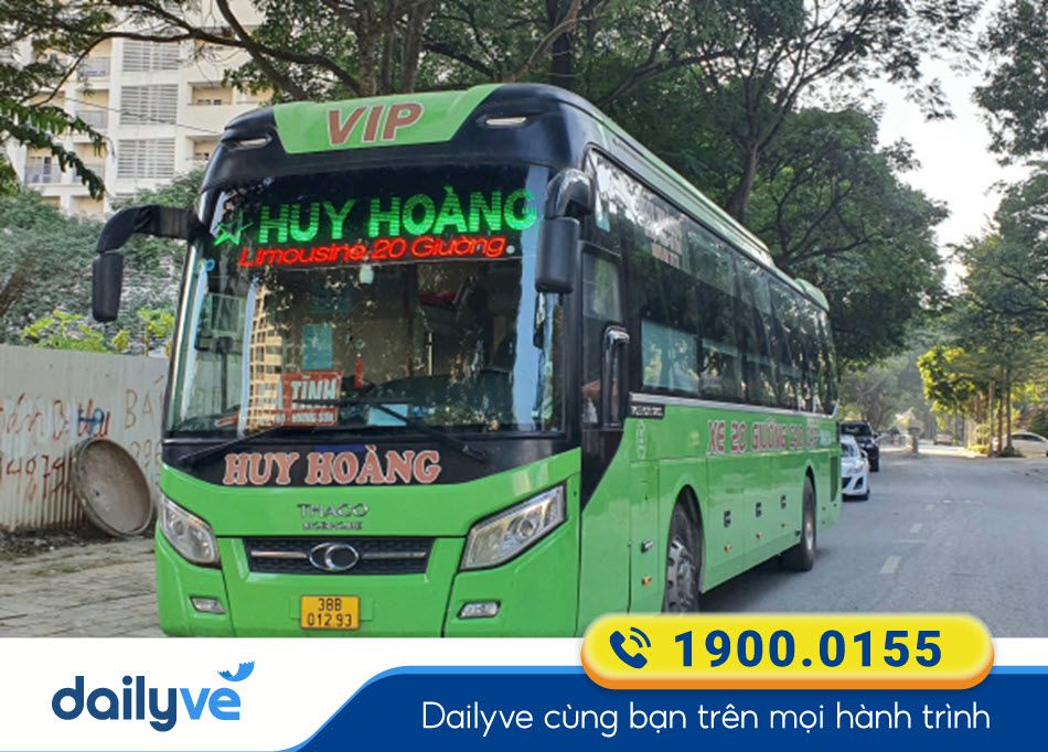Nhà xe Huy Hoàng Hà Nội đi Hà Tĩnh