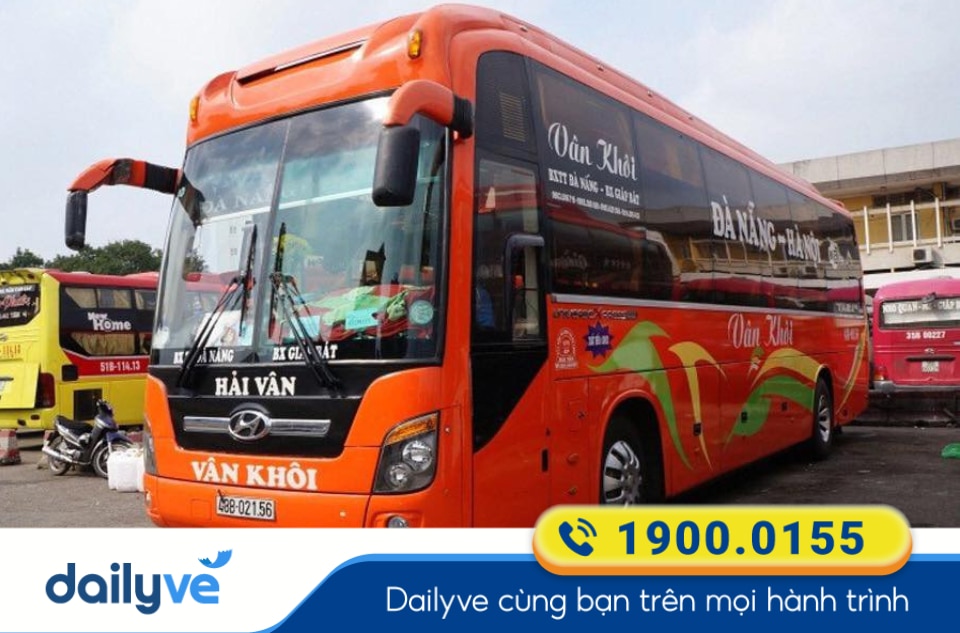 Nhà xe Vân Khôi tuyến Đà Nẵng đi Hà Nội