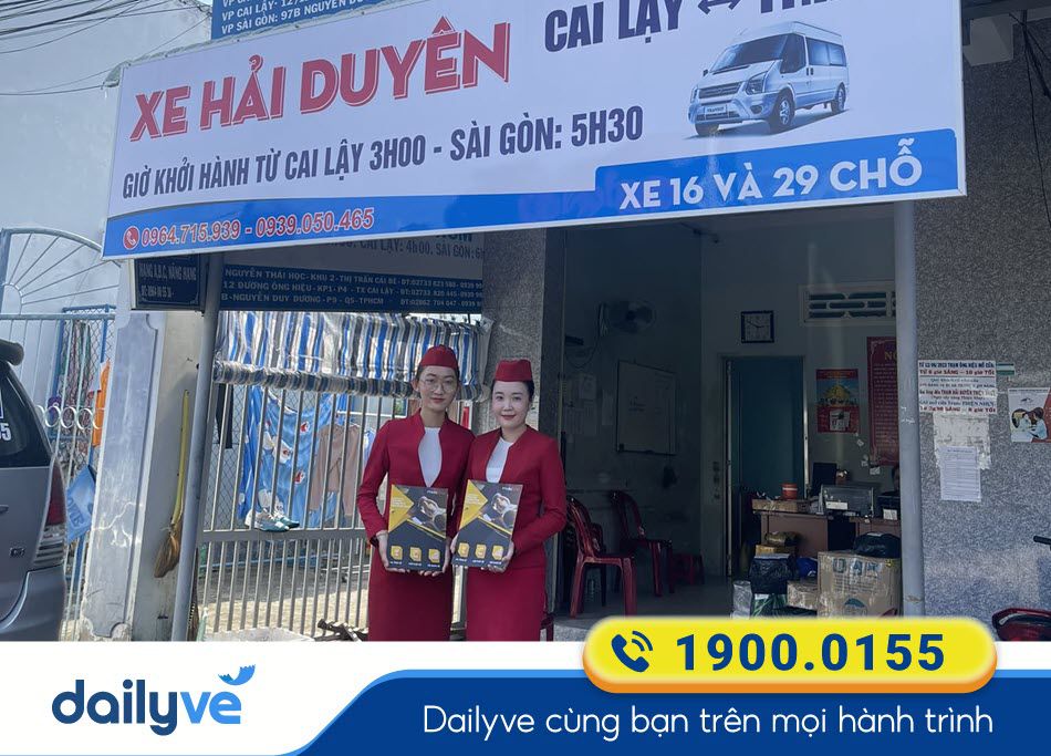 Văn phòng nhà xe Hải Duyên Cai Lậy - Tiền Giang