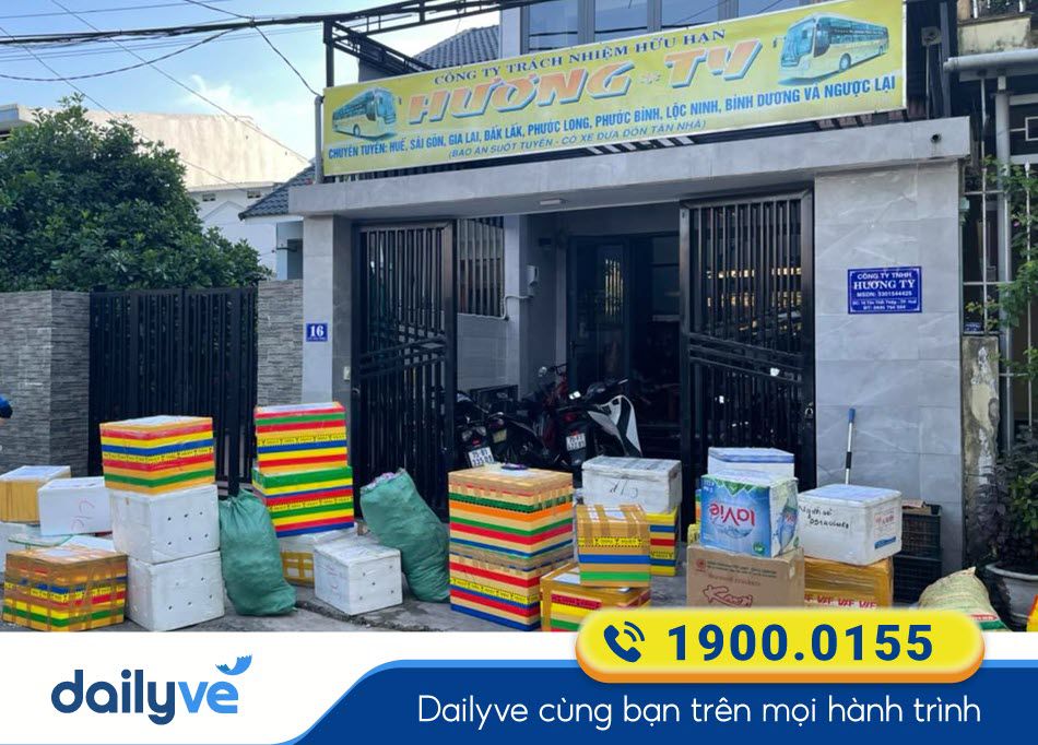 Văn phòng nhà xe Hương Ty tại Huế