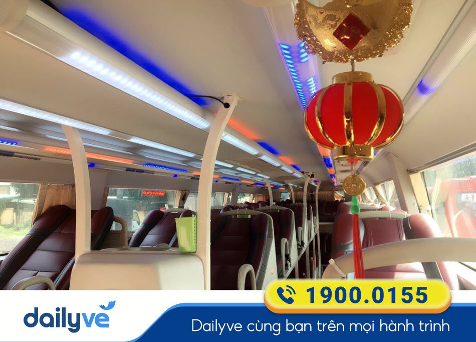 Dòng xe giường nằm 44 chỗ của xe Anh Tuyên Bảo Lộc