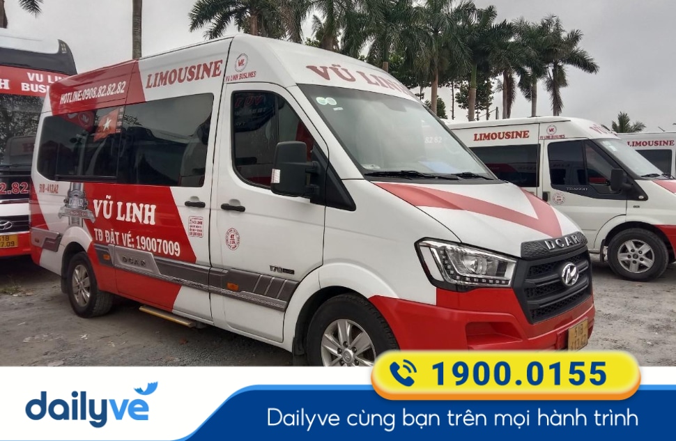 Nhà xe Vũ Linh Limousine tuyến Cần Thơ đi Rạch Giá Kiên Giang