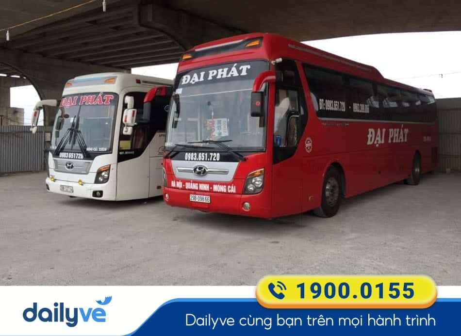 Nhà xe Đại Phát xe giường nằm đi Quảng Ninh từ Hà Nội