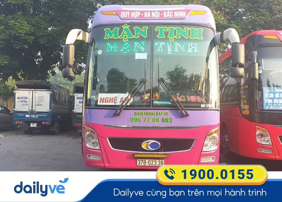 Nhà xe Mận Tịnh Nghệ An đi Bắc Ninh uy tín nhất