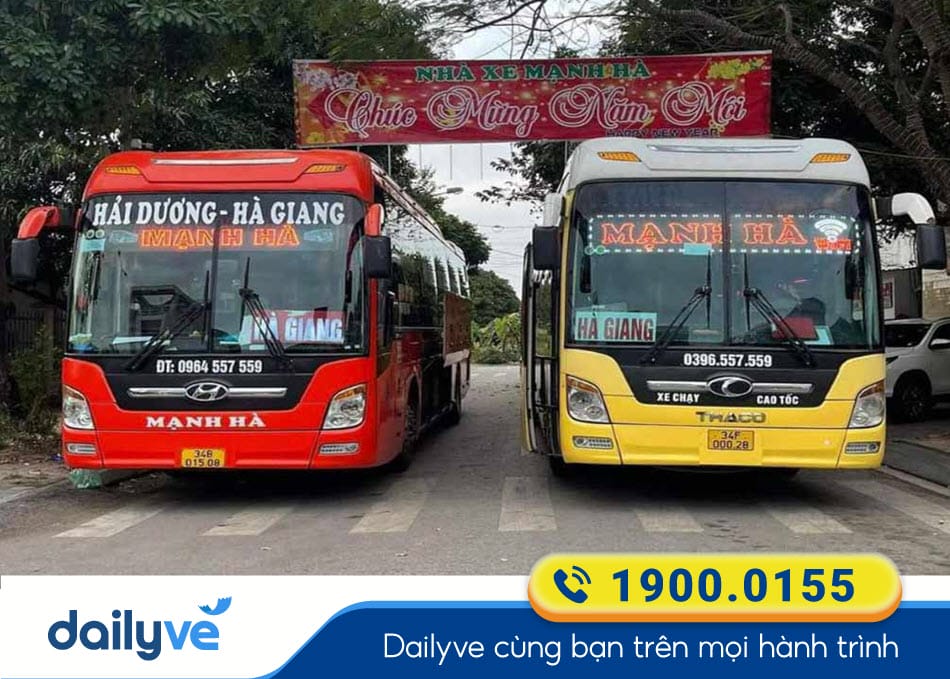 Nhà xe Mạnh Hà chuyên tuyến xe giường nằm đi Hà Giang từ Hà Nội